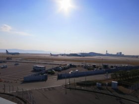 関西空港です