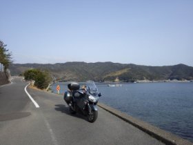 蒲生田岬へと向います