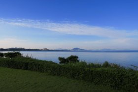 琵琶湖がキレイ