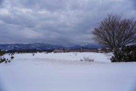 蒜山の雪景色