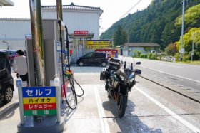 １回目の給油