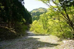 未舗装です