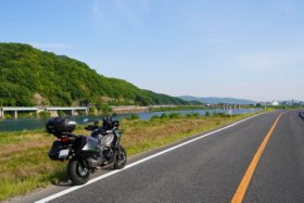 国道を避けて