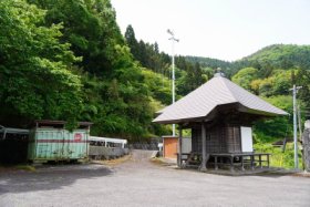 迂回路途中で