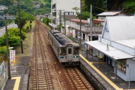 列車が来ました