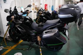 バイク固定方法