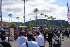会場内