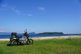 庵治の海岸