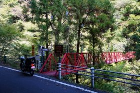別府峡谷の吊橋(16)