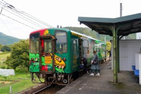 列車が来ました