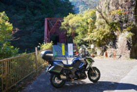 旧魚梁瀬森林鉄道 明神口橋