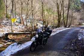 雪が出てきました