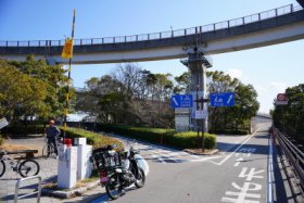 しまなみ海道原付入口